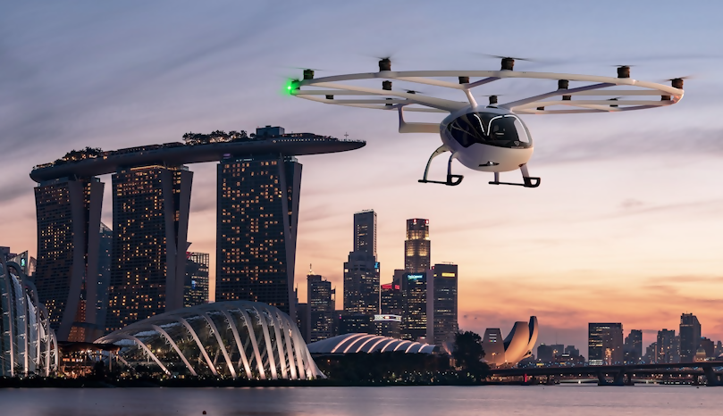 Look Ma, No Hands!  Unmanned Air Taxis to Launch in Singapore