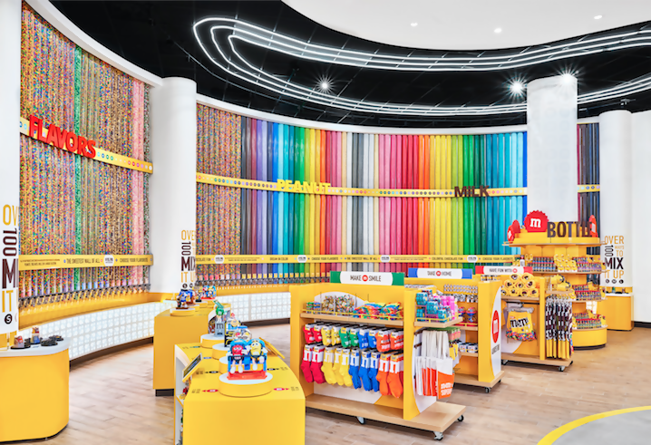The 'Happiest Place on Earth' Becomes the 'Sweetest' with New M&M's Experiential Store